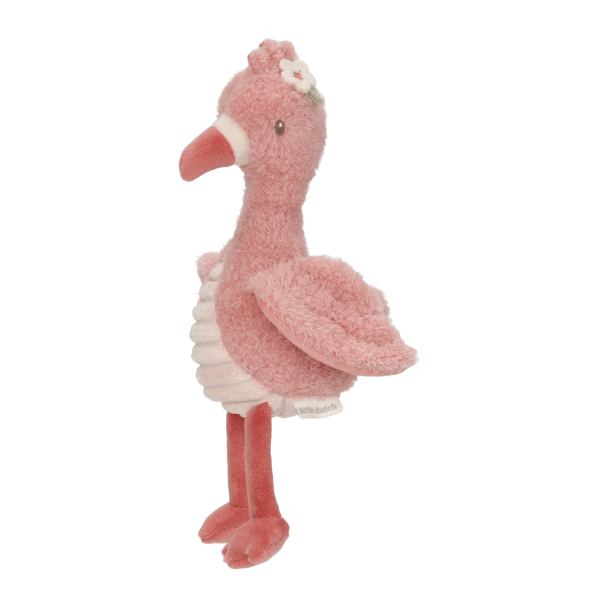Little Dutch - Kuscheltier Flamingo - Rosa - 17 cm